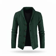 FREE PEOPLE | Evergreen Cable Knit Shawl Cardigan