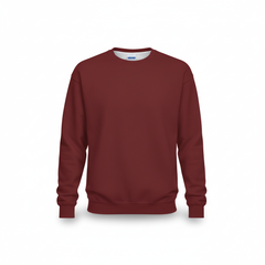 FREE PEOPLE | Classic Maroon Crewneck Sweatshirt