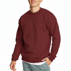 FREE PEOPLE | Classic Maroon Crewneck Sweatshirt