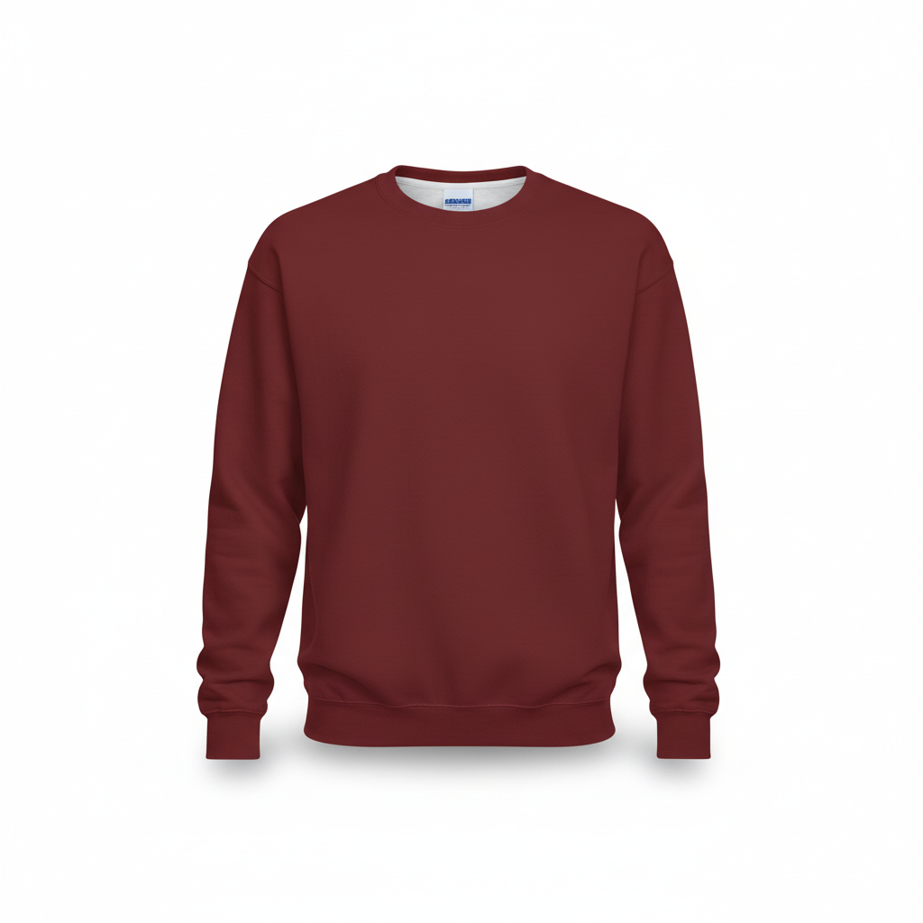 FREE PEOPLE | Classic Maroon Crewneck Sweatshirt